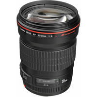 Canon Telephoto EF 135mm f/2.0L USM Autofocus Lens