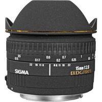Sigma 15mm f/2.8 EX DG Diagonal Fisheye Autofocus Lens for Canon EOS