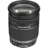 Canon EF-S 18-200mm f/3.5-5.6 IS Autofocus Lens for Select Digital SLR Cameras