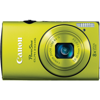 Canon PowerShot ELPH 310 HS Digital Camera (Green) 