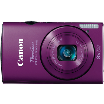 Canon PowerShot ELPH 310 HS Digital Camera (Purple) 