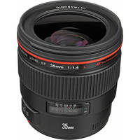 Canon EF 35mm f/1.4L USM Wide-Angle Autofocus Lens