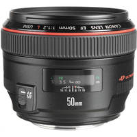 Canon Normal EF 50mm f/1.2L USM Autofocus Lens