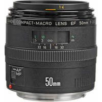 Canon EF 50mm f/2.5 Compact Macro Autofocus Lens