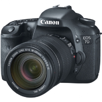Canon EOS-7D, 18.0 Megapixel, SLR Digital Digital Camera w/ 28-135mm f/3.5-5.6 IS USM Lens Kit