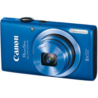  Canon PowerShot ELPH 115 IS Digital Camera (Blue) 