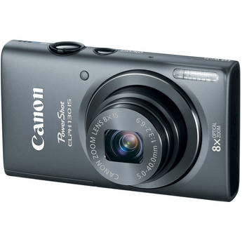  Canon PowerShot ELPH 130 IS (Gray) 