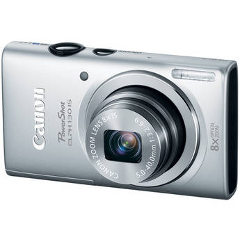  Canon PowerShot ELPH 130 IS (Silver) 