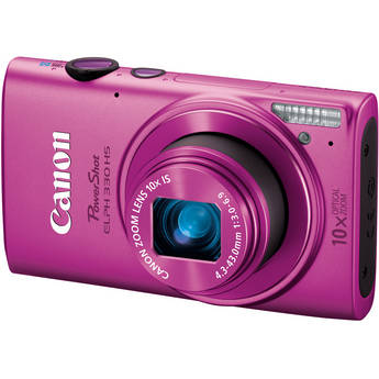  Canon PowerShot ELPH 330 HS Digital Camera (Pink) 