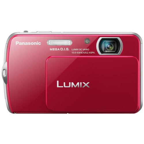 Panasonic Lumix DMC-FP7 - Digital Camera - Red 