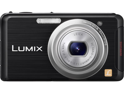 Panasonic Lumix DMC-FX90K 12.1 Megapixel Black Digital Camera