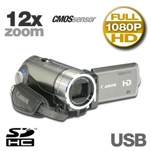 Canon VIXIA HF-100 AVCHD Flash Memory High Definition Camcorder