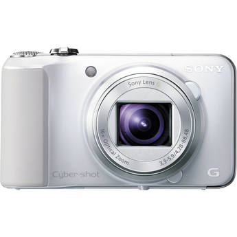 Sony Cyber-shot DSC-HX10V Digital Camera (White)