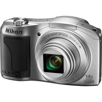  Nikon COOLPIX L610 Digital Camera (Silver)