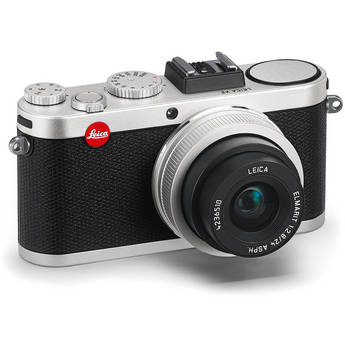 Leica X2 Digital Compact Camera With Elmarit 24mm f/2.8 ASPH Lens (Silver)