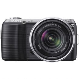  Sony Alpha NEX-C3 with 18-55mm Lens (Black)