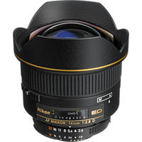 Nikon AF Nikkor 14mm f/2.8D ED Autofocus Lens
