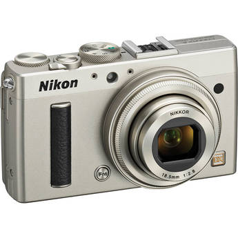 Nikon COOLPIX A Digital Camera (Silver) 
