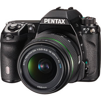 Pentax K-5 II Digital SLR Camera with SMC DA 18-55mm f/3.5-5.6 AL WR Lens Kit 