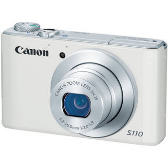 Canon PowerShot S110 Digital Camera (White)