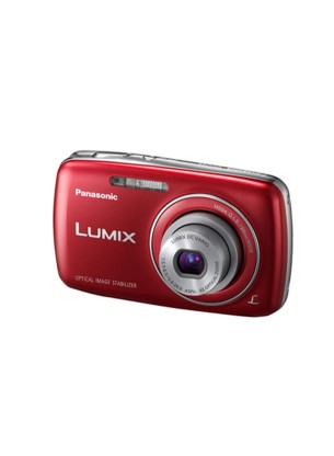 Panasonic DMC-S3R - Lumix Digital Camera - Red 