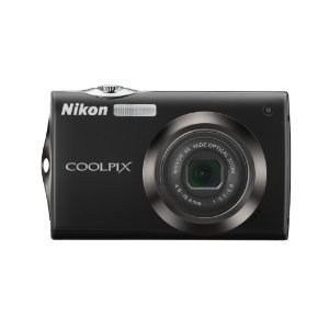 Nikon Coolpix S4000 12 MP Digital Camera Touch-Panel LCD (Black)
