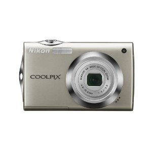 Nikon Coolpix S4000 12 MP Digital Camera Touch-Panel LCD (Silver)