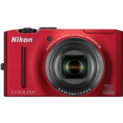 Nikon Coolpix S8100 Package 1 -Red