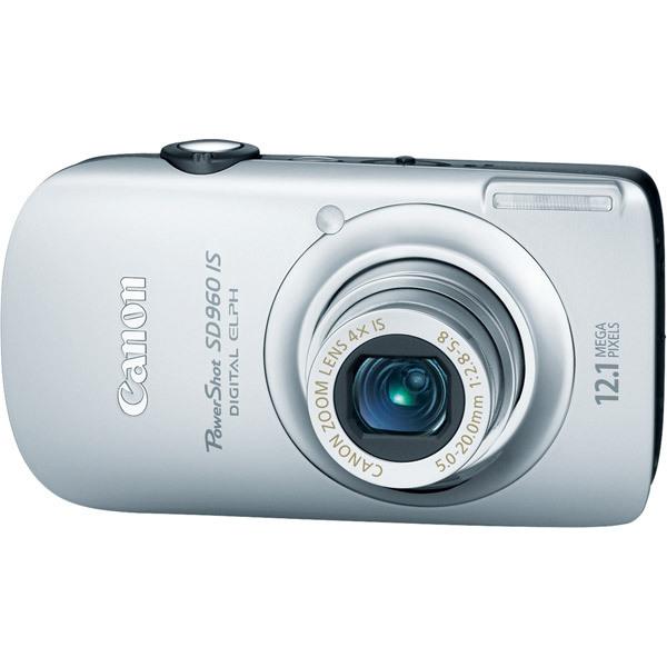 Canon PowerShot SD960 IS Digital Camera (Silver) 
