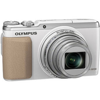  Olympus SH-50 iHS Digital Camera (White) 