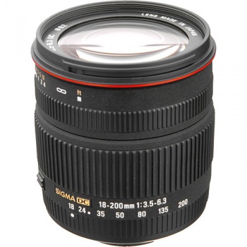 Sigma 18-200mm f/3.5-6.3 II DC Lens for Nikon Digital SLR