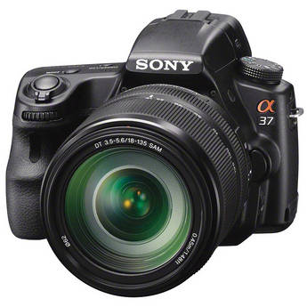 Sony Alpha SLT-A37 Digital Camera with 18-135mm Zoom Lens