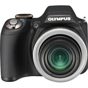 Olympus SP590UZ Digital Camera (Black)