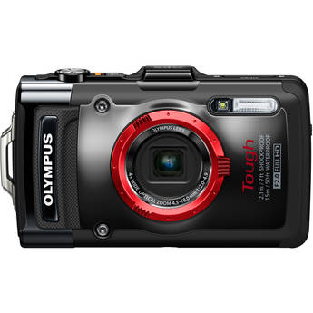  Olympus TG-2 iHS Digital Camera (Black) 