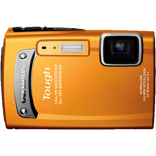 Olympus TG-310 Digital Camera - Orange