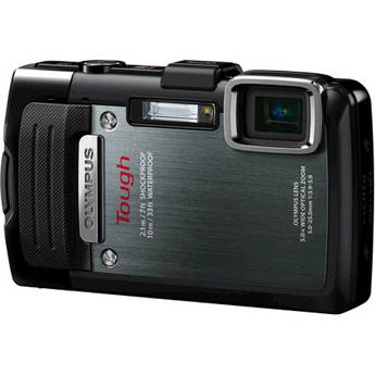  Olympus TG-830 iHS Digital Camera (Black) 