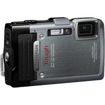  Olympus TG-830 iHS Digital Camera (Silver) 