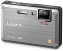 Panasonic Lumix DMC-TS1 12MP Digital Camera with 4.6x Wide Angle MEGA Optical Image Stabilized Zoom and 2.7 inch LCD (Silver)