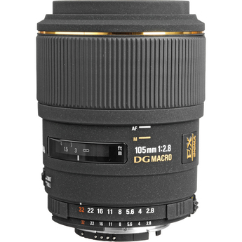 New! Telephoto 105mm f/2.8 EX DG SML DF Macro Autofocus Lens
