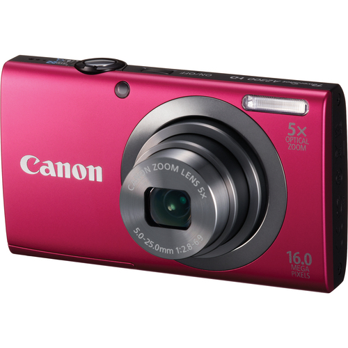 Canon Powershot A2300 Digital Camera (Red)