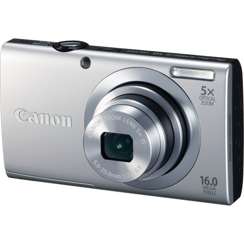 Canon PowerShot A2400 IS Digital Camera (Silver)