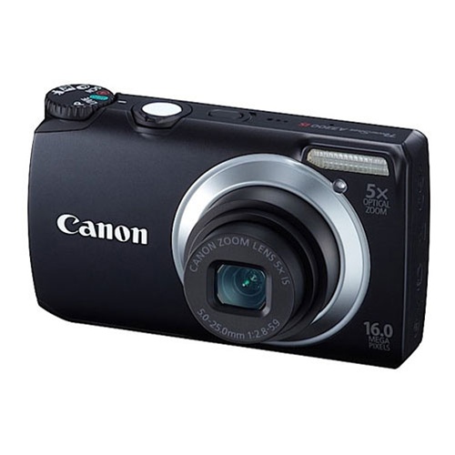 Canon Powershot A3300IS Digital Camera - Black