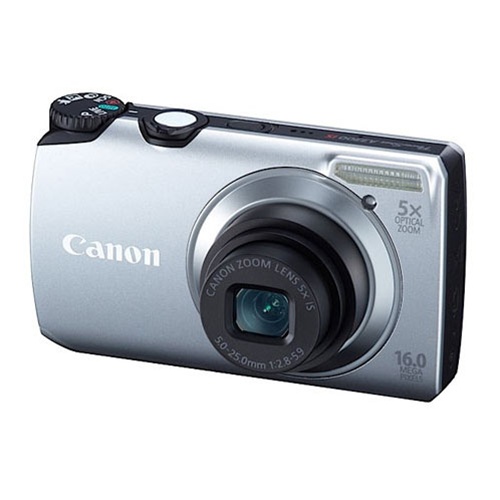 Canon Powershot A3300IS Digital Camera - Silver