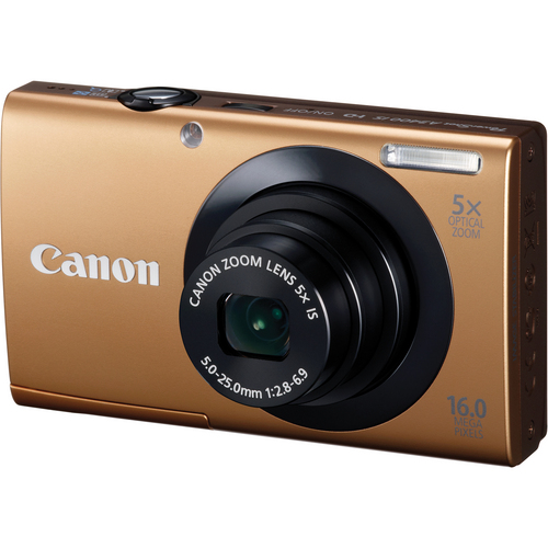 Canon PowerShot A3400 IS Digital Camera (Gold)