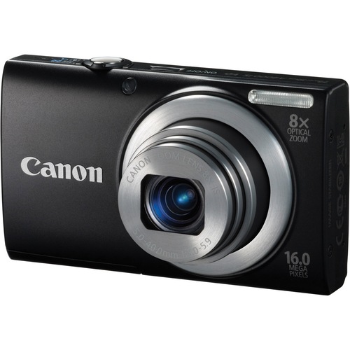 Canon PowerShot A4000 IS Digital Camera (Black)