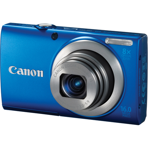 Canon PowerShot A4000 IS Digital Camera (Blue)