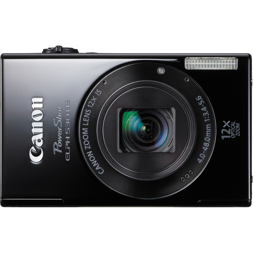 Canon PowerShot ELPH 530 HS Digital Camera (Black)