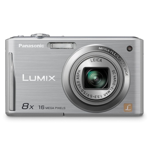 Panasonic Lumix DMC-FH25K 16.1MP Digital Camera, Wide Leica DC VARIO-ELMAR Zoom Lens - Silver