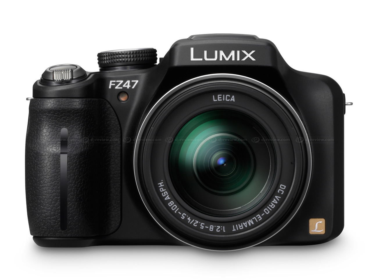 Panasonic LUMIX DMC-FZ47K 12.1 Megapixel Digital Camera - Black