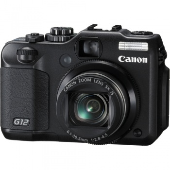 Canon PowerShot G12 10 Megapixel Digital Camera Package #1